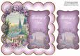 Lavender View Thinking of You 8in Scallop Topper