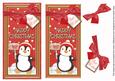 Red Penguin Happy Christmas Dl Topdown Step by Step