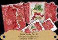 Lovebirds Red Buckle Bracket Mini Card Kit