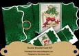 Lovebirds Green Buckle Bracket Mini Card Kit