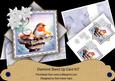 Blue Robin Poinsettia Diamond Mini Card Kit