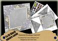 Silver Poinsettia 6inch Diamond Envelope Mini Kit