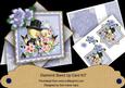 Love Ducks Blue Blossom Diamond Card Mini Kit