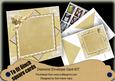 Cream Rose 6inch Diamond Envelope Mini Kit