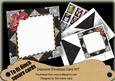 Dpink & Black Rose 6inch Diamond Envelope Mini Kit