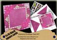 Cerise Poinsettia 6inch Diamond Envelope Mini Kit