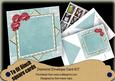 Dpink Rose Teal 6inch Diamond Envelope Mini Kit