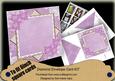 Postbox Lilac Poinsettia 6inch Diamond Envelope Mini Kit