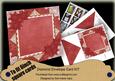 Window Red Poinsettia 6inch Diamond Envelope Mini Kit
