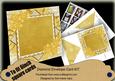 Ice Church Gold Poinsettia 6inch Diamond Envelope Mini Kit