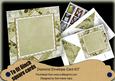 Olive Oriental Fern 6inch Diamond Envelope Mini Kit