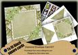 Postbox Olive Poinsettia 6inch Diamond Envelope Mini Kit