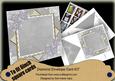 Ice Church Silver Poinsettia 6inch Diamond Envelope Mini Kit