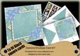 Teal Postbox 6inch Diamond Envelope Mini Kit