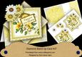 Lemon Daisy 21st Birthday Diamond Card Mini Kit