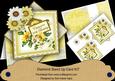 Lemon Daisy 90th Birthday Diamond Card Mini Kit