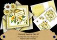 Lemon Daisy 100th Birthday Diamond Card Mini Kit