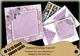 Shoe Fairy Lilac Rose 6inch Diamond Envelope Mini Kit