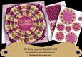 Cerise Daisy 14 Today 3D Doily Card Mini Kit