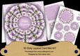 Lilac Magnolia Happy Birthday 3D Doily Card Mini Kit