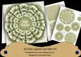 Olive Magnolia Happy Birthday 3D Doily Card Mini Kit