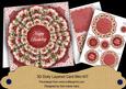 Red Magnolia Happy Birthday 3D Doily Card Mini Kit