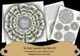 Silver Magnolia Thank You 3D Doily Card Mini Kit