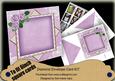 Lilac Rings Roses 6inch Diamond Envelope Mini Kit