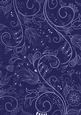 Dark Blue Floral Lace Darks A4 Backing Paper