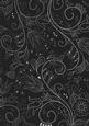 Black Floral Lace Darks A4 Backing Paper