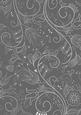 Silver Floral Lace Darks A4 Backing Paper