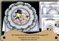Love Ducks Blue 15th Anniversary 3D Picture Doily C & E Kit