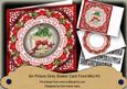 Lovebirds Both of You 8in Doily Shaker Cf Mini Kit
