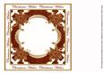 Vtea Poinsettia Christmas Wishes Lattice 8in Insert Panel