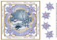 Blue Walk All the Family Lattice Corner 8in Topper