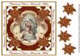 Mother Mary Across the Miles Lattice Corner 8in Topper