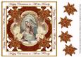 Mother Mary All the Family Lattice Corner 8in Topper
