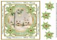 Winter Pub All the Family Lattice Corner 8in Topper
