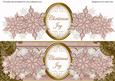 Dpink Flakes Christmas Joy Xl Dl Decoupage Topper