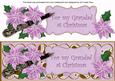 Lilac Poinsettia Grandad at C Xlarge Dl Decoupage Topper
