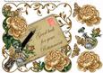 Coffee Rose Your Retirement 8in W Scallop Decoupage Topper