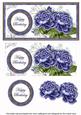 Dblue Roses Happy Birthday Dl Decoupage Topper