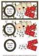 Mens White Games New Job Dl Decoupage Topper