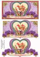Lilac Vintage Boyfriend Valentine Dl Decoupage Topper