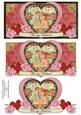 Pink Black Vintage Husband Valentine Dl Decoupage Topper
