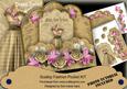 Goldpink Check Just for You Scallop Fashion Tag Cf Mini Kit