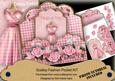 Pink Check Magical Day Scallop Fashion Tag Cf Mini Kit