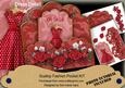 Red Dotty Oh La La Scallop Fashion Tag Cf Mini Kit