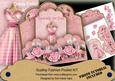 Pink Check Especially for You Scallop Tag Cf Mini Kit