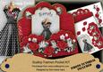Black Red Dotty Sarah Scallop Fashion Tag Cf Mini Kit